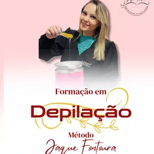 Imagem de capa para o Curso online Depilação Método Jaque Fontoura - Formação Presencial