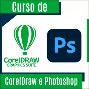 Imagem principal do produto Curso de CorelDraw e Photoshop