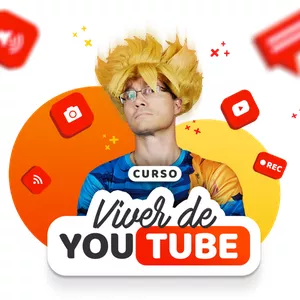 Imagem de capa para o Curso online CURSO VIVER DO YOUTUBE