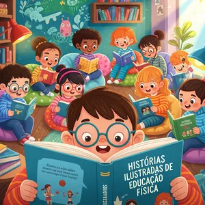 Imagem de capa para o Ebook HISTÓRIAS ILUSTRADAS PARA AULAS DE EDUCAÇÃO FÍSICA