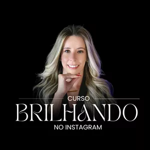 Imagem de capa para o Curso online Brilhando no Instagram 