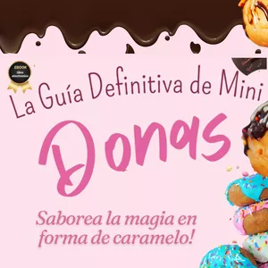 Imagen de portada para Ebook La Guía Definitiva de Mini Donas 
