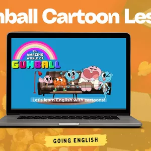 Cover image for Online course The Amazing World of Gumball Gumball – ESL PowerPoint Movie Lesson (A2-C2)