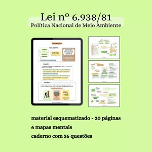 Imagem de capa para o Ebook LEI Nº 6.938/1981 - PNMA