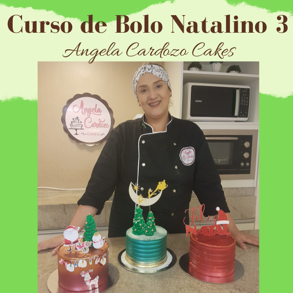 Imagem do curso Curso de Bolo Natalino III