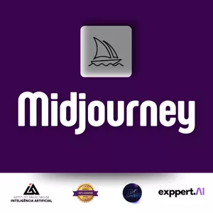 Imagem de capa para o Curso online Curso Midjourney — Da Primeira Imagem À Direção Visual Autoral