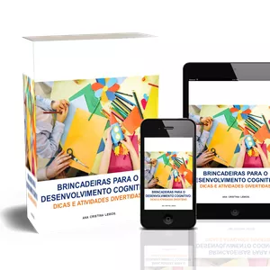 Imagem de capa para o Ebook E-BOOK- Brincadeiras para o desenvolvimento cognitivo.
