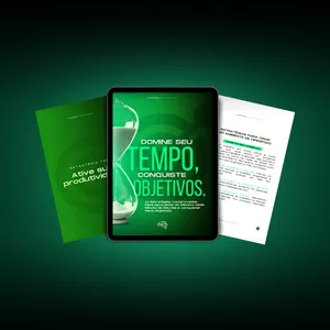 Imagem de capa para o Ebook DOMINE SEU TEMPO, CONQUISTE OBJETIVOS