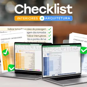Imagem de capa para o Curso online Checklist para Projetos de Arquitetura e Interiores