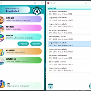 Aplicativo Android Gestão Comercial