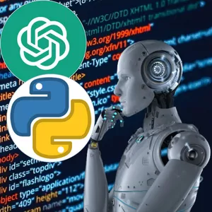 Imagem de capa para o Ebook PYTHON COM CHAT GPT