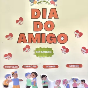 Imagem de capa para o Ebook Painel dia do amigo 