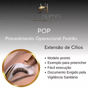 Imagem de capa para o Ebook POP DE EXTENSÃO DE CÍLIOS
