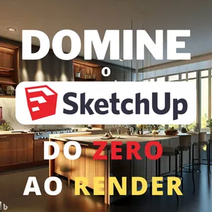 Imagem do curso Domine o SketchUp - Do Zero ao Render 