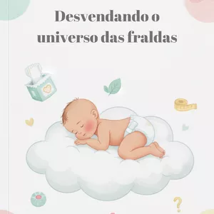 Imagem de capa para o Ebook Desvendando o universo das fraldas