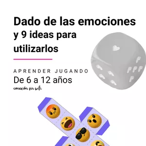 Imagen de portada para Ebook Dado de las emociones y 9 ideas para utilizarlo