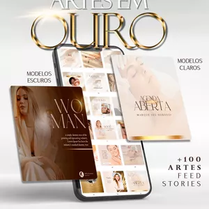 Imagem de capa para o Curso online TEMPLATE ARTES DE OURO