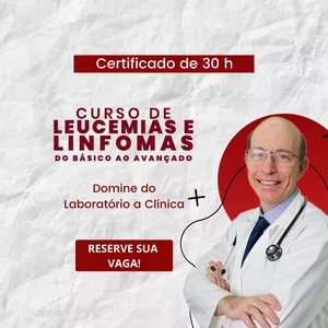 Imagem do curso Curso de leucemias e linfomas Do básico ao avançado