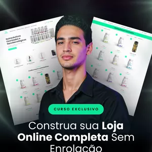 Imagem de capa para o Curso online Construindo Loja Online Sem Enrolação 