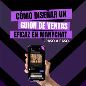 Imagen de portada para Ebook Cómo Diseñar un Guion de Ventas Eficaz en ManyChat: Guía Práctica