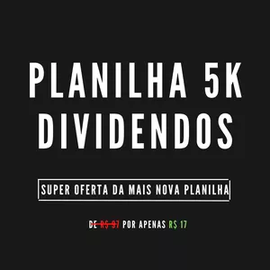 Imagem de capa para o Curso online Planilha 5K Dividendos