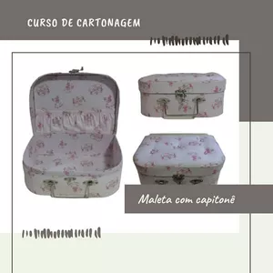 Imagem de capa para o Curso online Curso maleta com capitonê