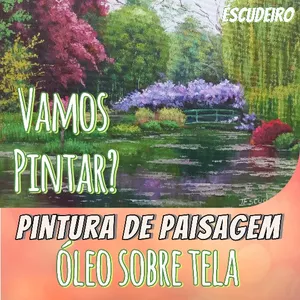 Imagem do curso Como pintar uma paisagem fácil! - Rinaldo Escudeiro
