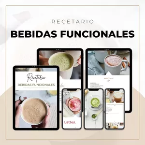 Imagen de portada para Ebook Recetario Bebidas Funcionales