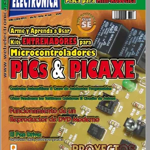 Imagen de portada para Ebook Revista Saber Electronica Nro. 228, N° 227, N° 226 y N° 88