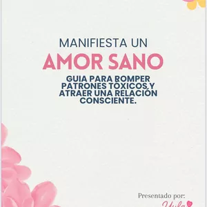 Imagen de portada para Ebook Manifiesta un amor sano