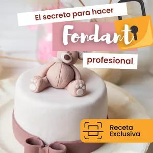 Imagen de portada para Curso online El secreto para hacer fondant profesional