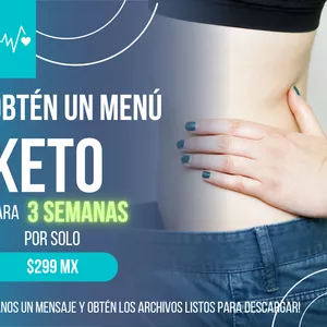 Imagen de portada para Curso online Menú KETO Semana 1, 2 y 3