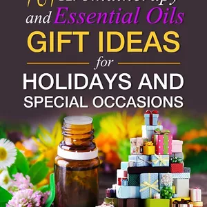 Imagem de capa para o Ebook 101 Aromaterapia e Óleos Essenciais-Idéias para Presentes