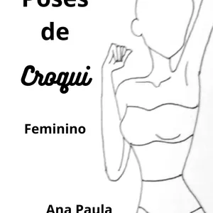 Imagem de capa para o Ebook Poses de Croqui Feminino