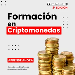 Imagen de portada para Curso online Formación en Criptomonedas por LaVidaCrypto