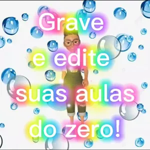 Imagem de capa para o Curso online Dicas do zero, grave e edite sua vídeo aula