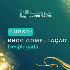 Imagem de capa para o Curso online Curso: BNCC Computação Desplugada 