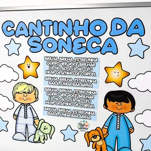Imagem de capa para o Ebook 🌙 Painel Cantinho da Soneca