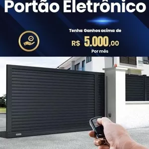 Imagem de capa para o Ebook  Portão Eletrônico.