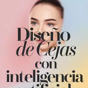 Imagen de portada para Ebook "Diseño de Cejas con Inteligencia Artificial: Guía fácil para todos".