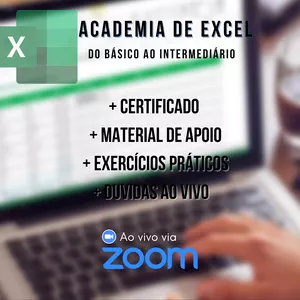 Imagem de Academia de Excel - Básico ao Intermediário 4 criado por Max Jefferson na hotmart