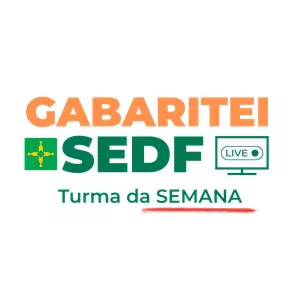 Imagem de capa para o Curso online Gabaritei SEDF - Semanal
