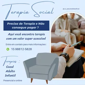 Imagem de capa para o Serviço online Terapia Social 