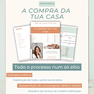 Imagem de capa para o Ebook A Compra da tua Casa!