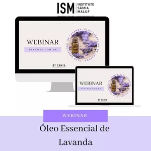 Imagem de capa para o Curso online Webinar Óleo Essencial de Lavanda: Propriedades, Benefícios e Aplicações Terapêuticas