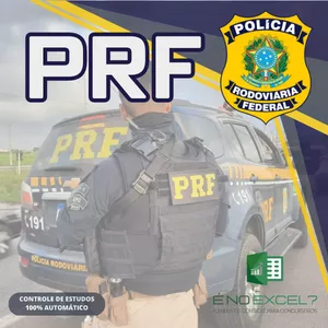 Imagem de capa para o Curso online Planilha de Controle de Estudos para Concurseiros - PRF (Pré-edital)