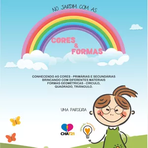 Imagem de capa para o Ebook Apostila: No jardim das Cores e Fomas