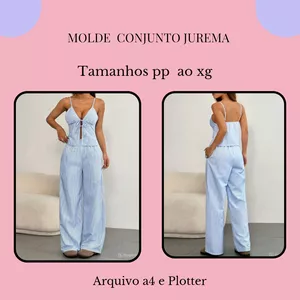 Imagem de capa para o Ebook Molde Conjunto Jurema 