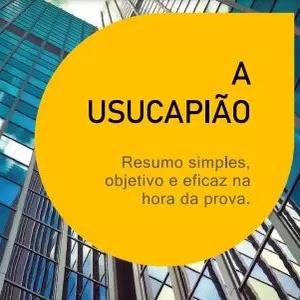 Imagem de capa para o Ebook Usucapião simplificado