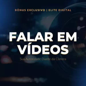 Imagem de capa para o Curso online Falar em Vídeos